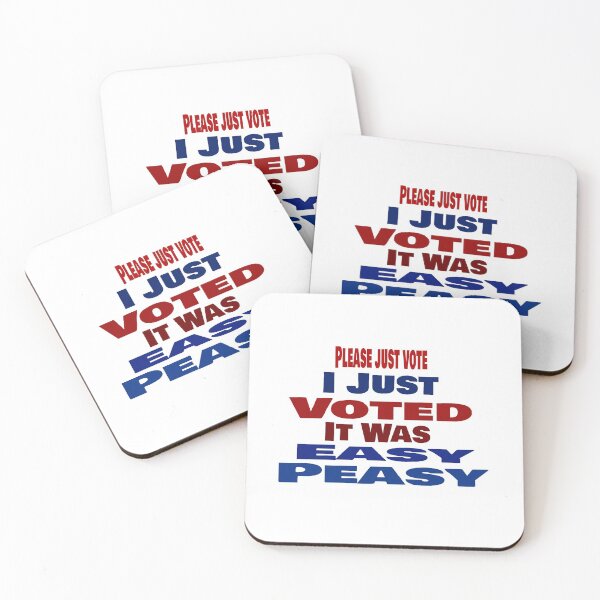 Item preview, i Just Voted, It was easy, please just vote designed and sold by 0umStore.