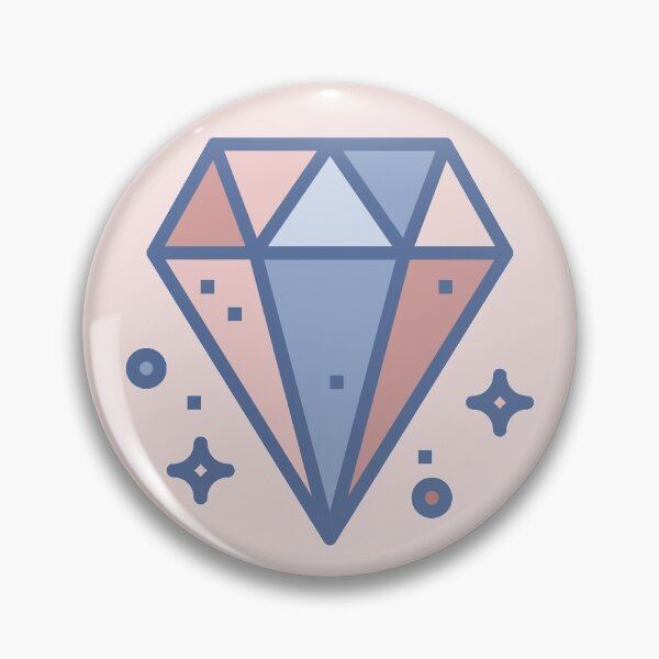 Item preview, SEVENTEEN Carat Kpop Diamond Logo Pink Blue Cool designed and sold by SugarSaint.