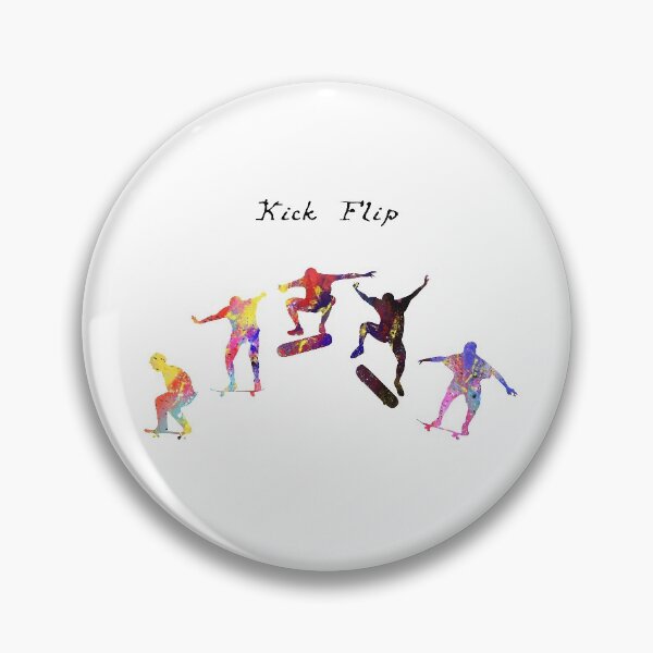 Item preview, Kick Flip  Quote Art Design Inspirational Motivat designed and sold by vividpixelusa.