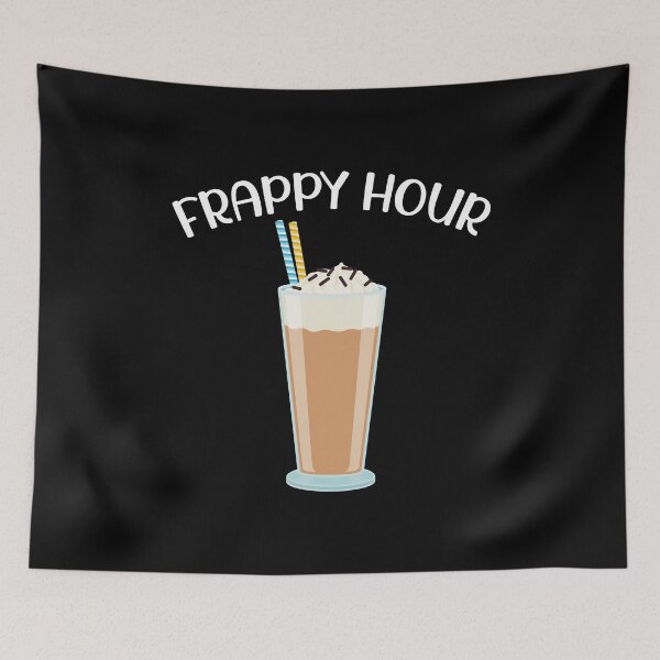 Item preview, Frappy Hour Greek Dalgona Coffee Frappe graphic designed and sold by jakehughes2015.