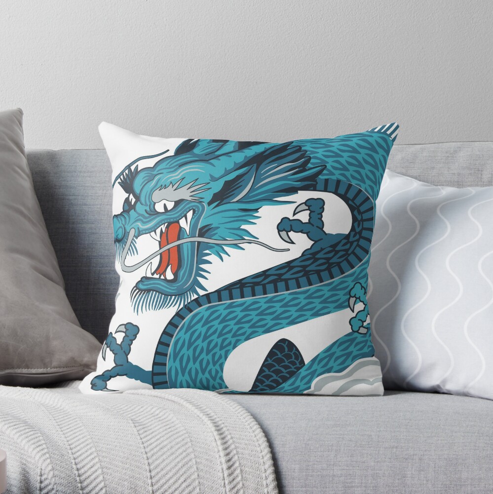 dragon body pillow