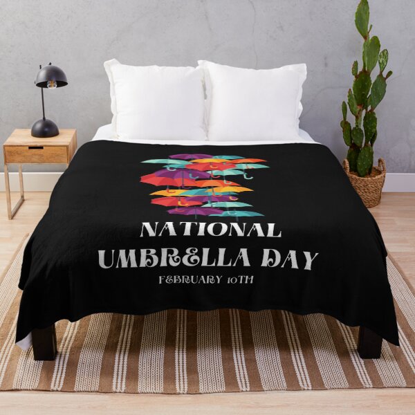 Item preview, National Umbrella Day February 10th designed and sold by Lisa Lucero.