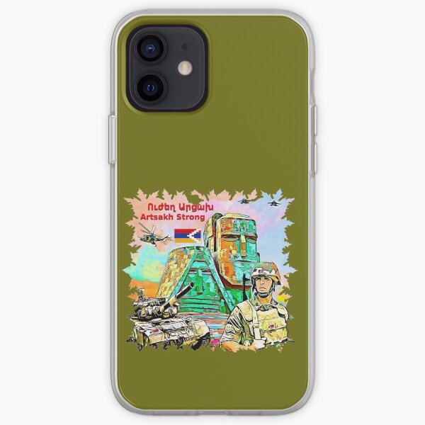 Artsakh Strong Ուժեղ Արցախ iPhone Soft Case
