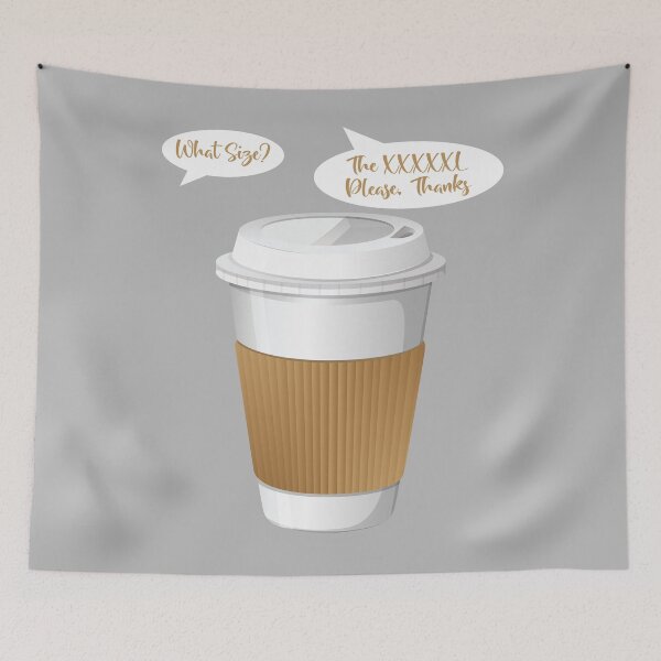 Item preview, The XXXXXL coffee please designed and sold by Rooks-Artworks.