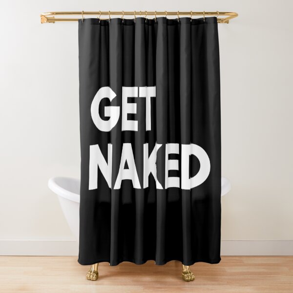 Get Naked Shower Curtain