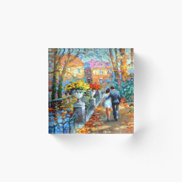Aperçu de l'œuvre Jardin du Luxembourg à l'automne créée et vendue par The-Creative-21.
