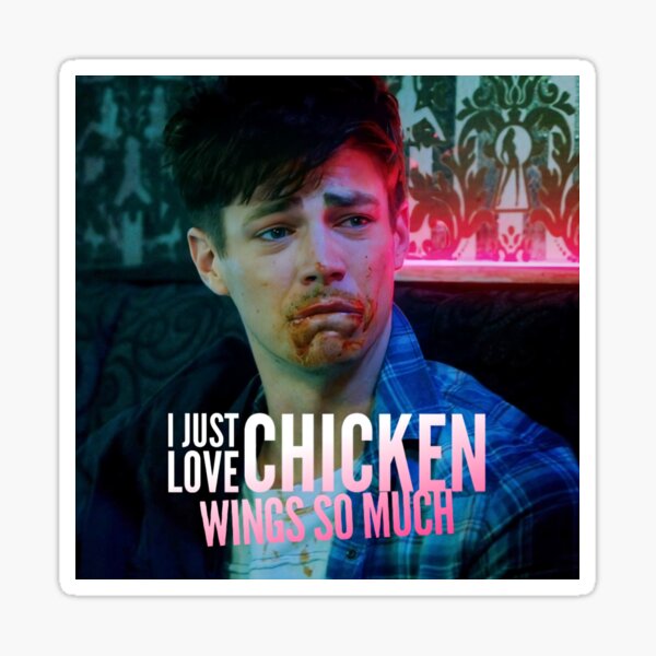 Artikel-Vorschau von Ich liebe Chicken Wings einfach so sehr - Barry Allen, designt und verkauft von ArrowverseTech.
