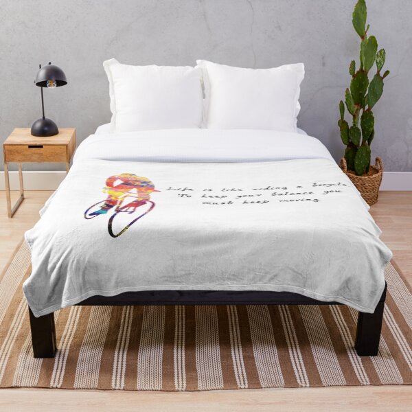 Item preview, Life Is Like Riding A Bicycle To Keep Your Balanc designed and sold by vividpixelusa.