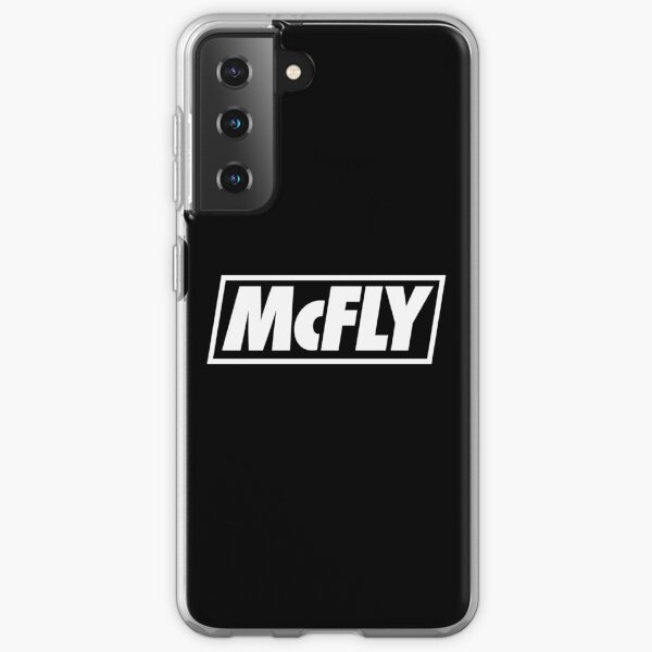 mcfly new logo 2020 in white young dumb thrills Samsung Galaxy Soft Case