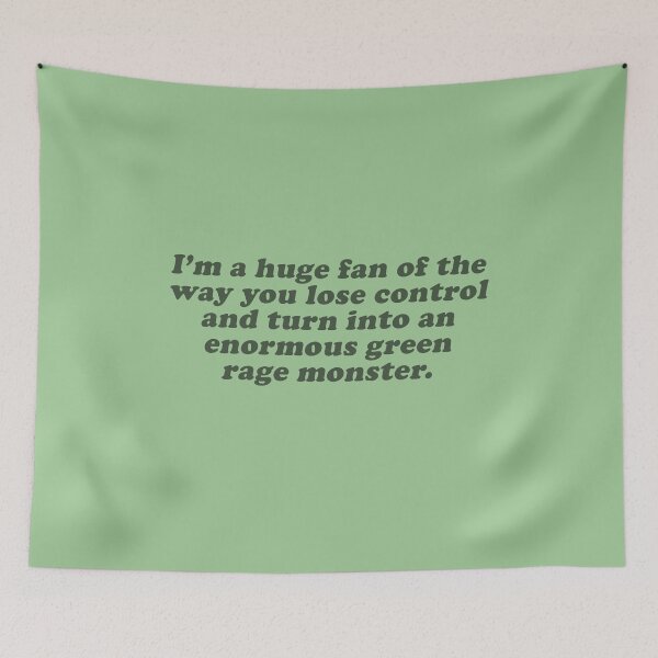 Item preview, Enormous Green Rage Monster designed and sold by beunstoppable.