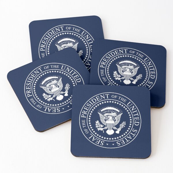 us presidential seal - seal of the president of the united states Coasters (Set of 4)