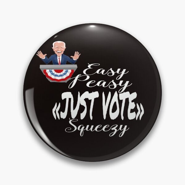 Item preview, Easy Peasy "Just Vote" Squeezy  designed and sold by 0umStore.