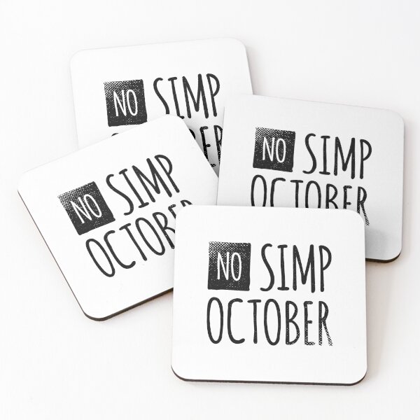 Item preview, No Simp October designed and sold by AbraFero.