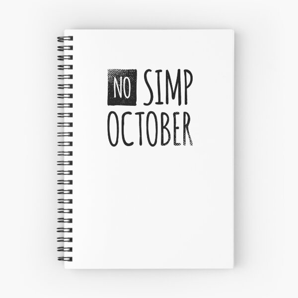 Item preview, No Simp October designed and sold by AbraFero.