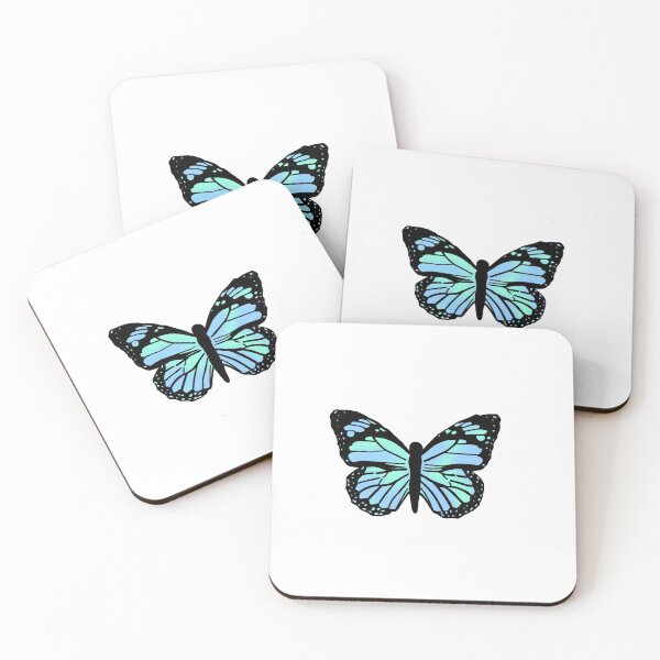 Item preview, pastel green and blue butterfly designed and sold by megan1007.