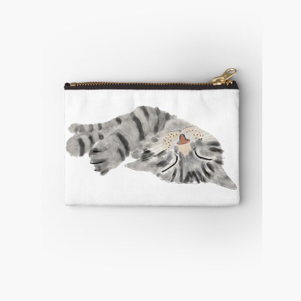 Item preview, Sleeping tabby cat, cute kitten designed and sold by suzcreate.