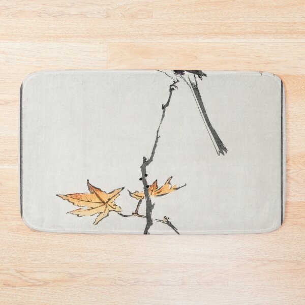 Item preview, japanese long tailed tit and maple tree illustration 41572330870 designed and sold by Bird-Lore.