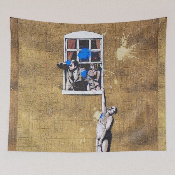 Item preview, BANKSY Well Hung Lover designed and sold by WE-ARE-BANKSY.