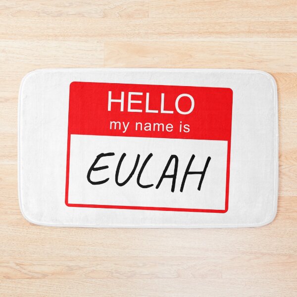 Item preview, Hello My Name Is Eulah Name Tag Custom Personalised Design  designed and sold by CreatedbyJR.