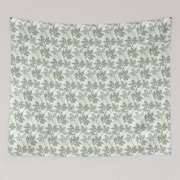 Item preview, Peace lily leaves pattern designed and sold by RoseMaryWP.