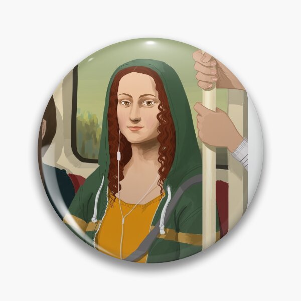 Item preview, Mona Lisa Commute designed and sold by TanjaKosta.