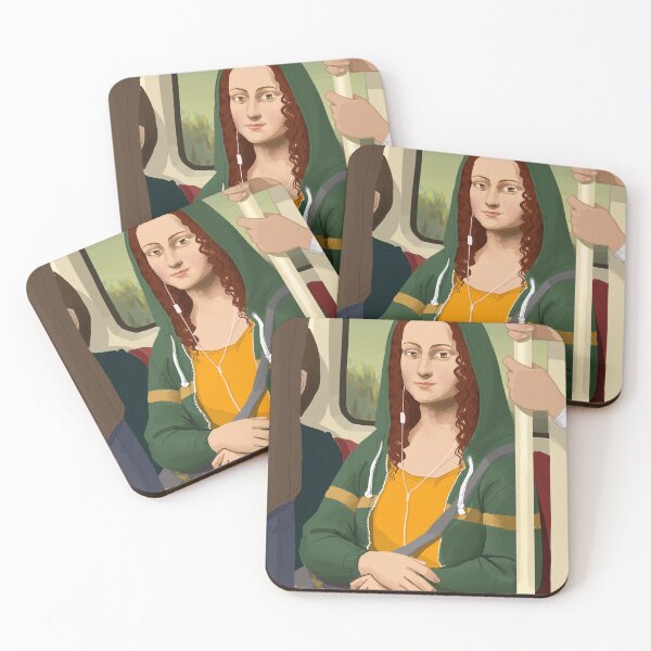 Item preview, Mona Lisa Commute designed and sold by TanjaKosta.