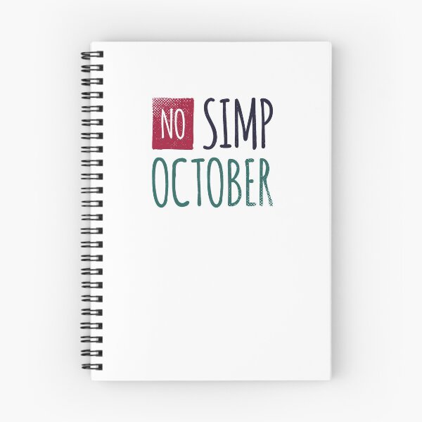 Item preview, No Simp October designed and sold by AbraFero.
