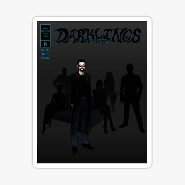 Darklings Issue 6 cover Sticker