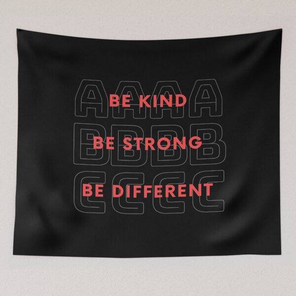 Item preview, Be kind Be strong Be different designed and sold by CrownsStore.