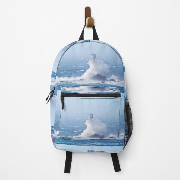 Item preview, Longships Lighthouse During Storm Diana designed and sold by Terri Waters Photography & Design.
