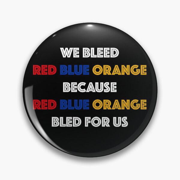 Item preview, Artsakh - We Bleed Red Blue Orange designed and sold by ThydraDesigns.