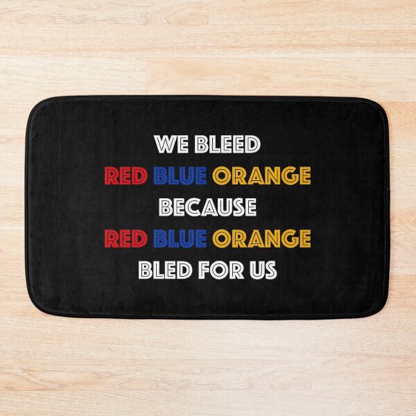 Item preview, Artsakh - We Bleed Red Blue Orange designed and sold by ThydraDesigns.