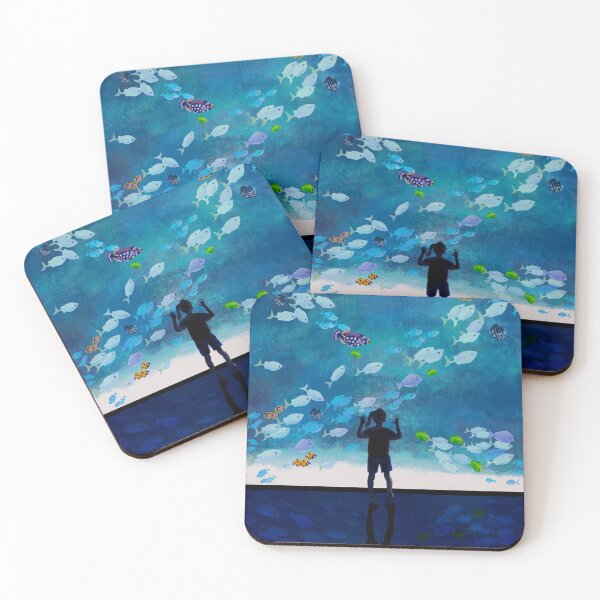 Item preview, Fishes, an aquarium and a child (Fish) designed and sold by movejulie.