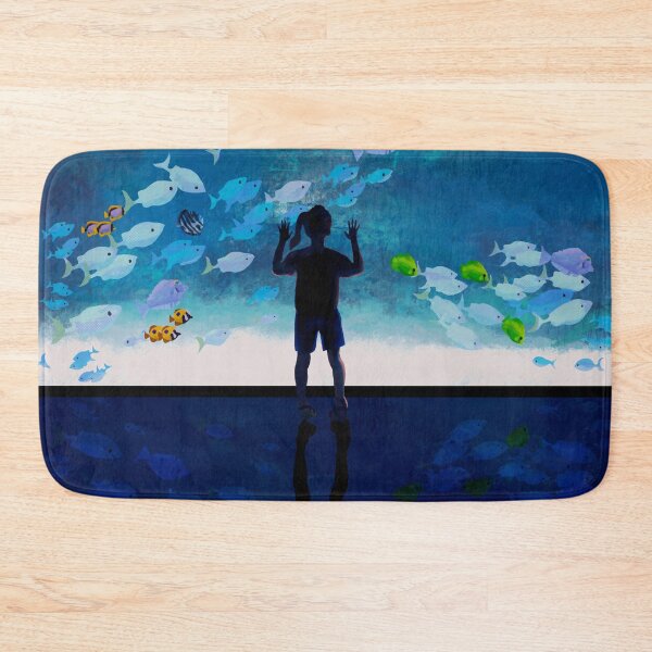 Item preview, Fishes, an aquarium and a child (Fish) designed and sold by movejulie.