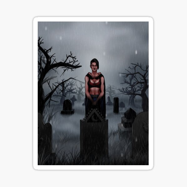Darkling Issue 8 Art Sticker