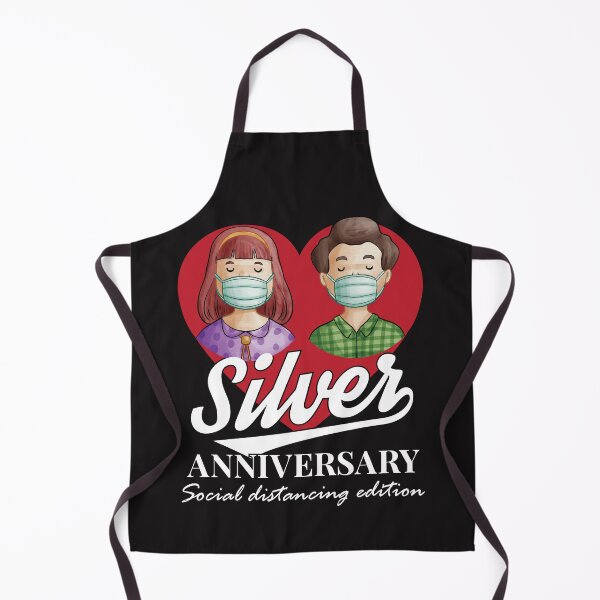 Item preview, Silver anniversary social distancing edition designed and sold by Cutebutfunny.
