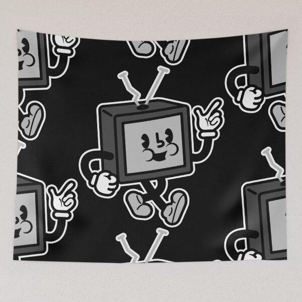 Item preview, Black and White Cartoon TV designed and sold by Good-Looking Corpse.