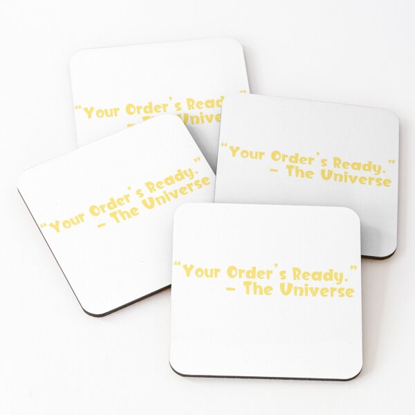 Item preview, Yellow Your Order’s Ready - Law of Attraction designed and sold by LoA-Lady.