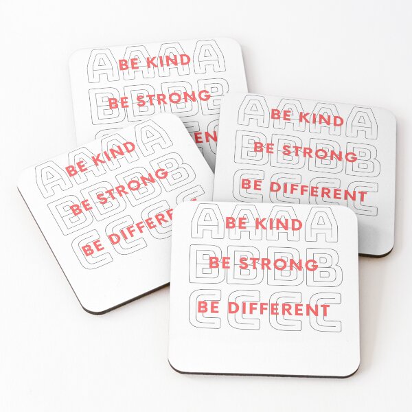 Item preview, Copy of Be kind Be strong Be different designed and sold by CrownsStore.