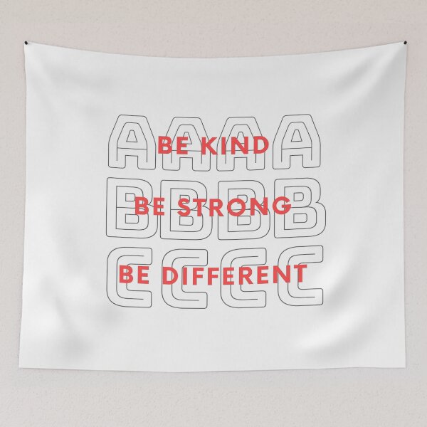 Item preview, Copy of Be kind Be strong Be different designed and sold by CrownsStore.