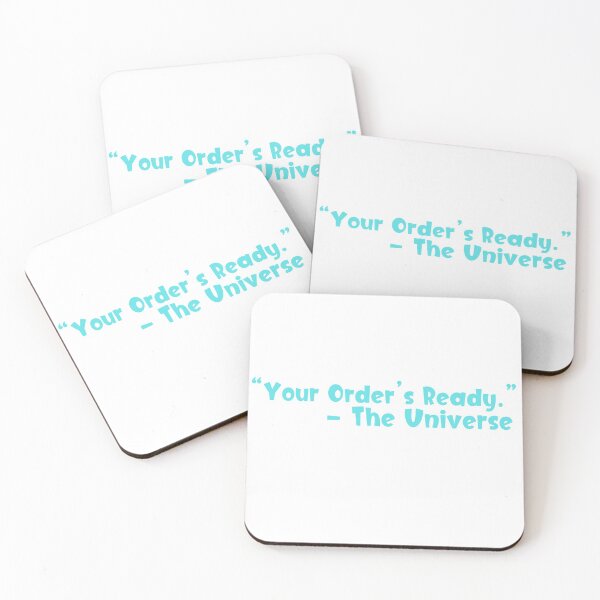 Item preview, Light Blue Your Order’s Ready - Law of Attraction designed and sold by LoA-Lady.