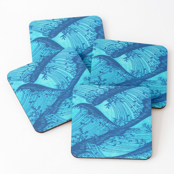 Item preview, Rip Curl Wave Pattern - Vintage Japanese Illustration designed and sold by elevens.