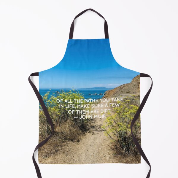 Item preview, Rockaway Beach, Pacifica California Photo, California Coast with John Muir Quote by Christie Olstad designed and sold by Christie Olstad.