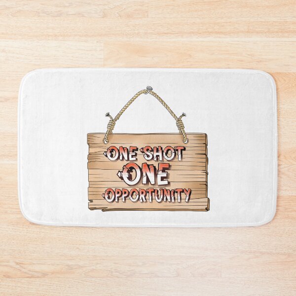 Item preview, One Shot One Opportunity designed and sold by Balazs Borzon.