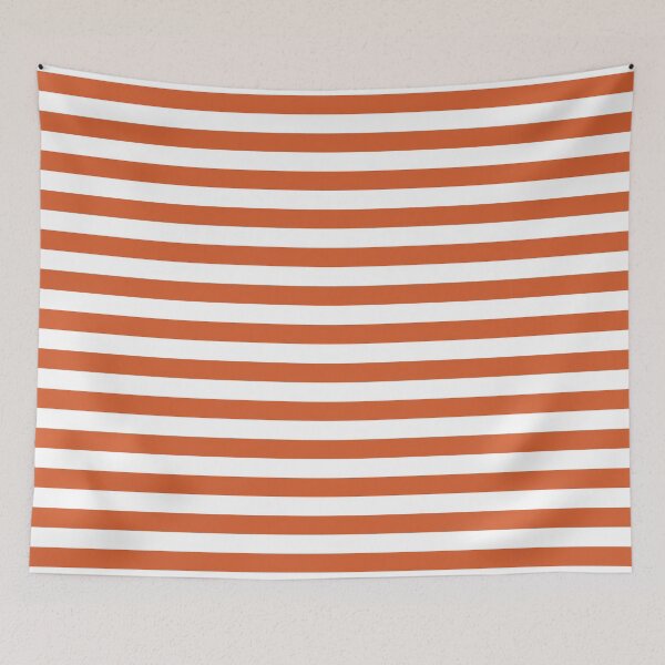 Item preview, Horizontal Stripe Pattern - Burnt Orange designed and sold by redparrotdesign.