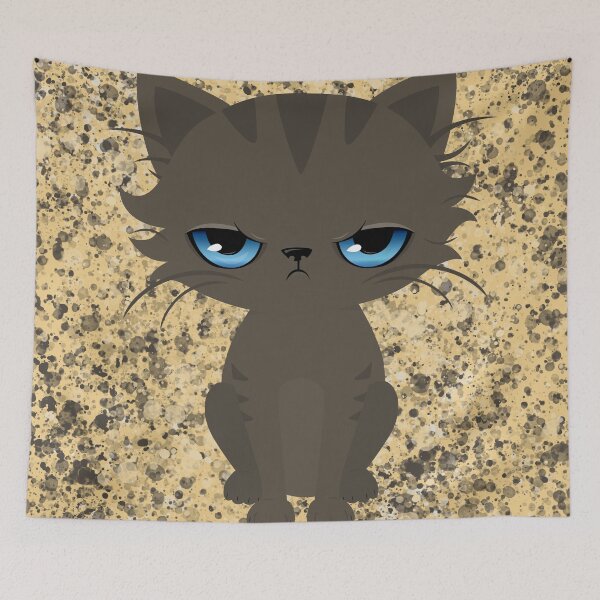 Item preview, Angry kitty designed and sold by SnarkyDoodles.