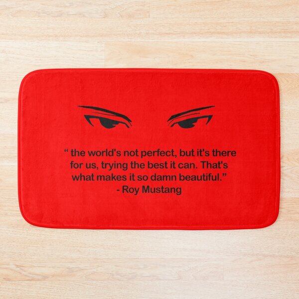 Item preview, Roy Mustang - Quote designed and sold by Epicanimequotes.