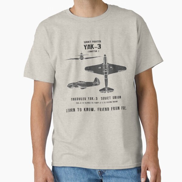Item preview, Yakovlev Yak-3 Ubiytsa WWII Soviet Air Force Aircraft Recognition Slide designed and sold by RealPilotDesign.