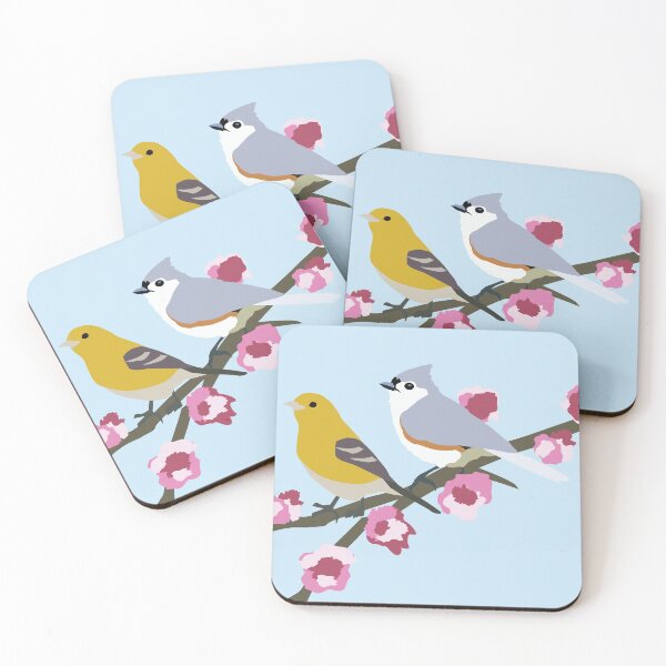 Item preview, Birds & Cherry Blossom (2 of 4) designed and sold by jcooper9.