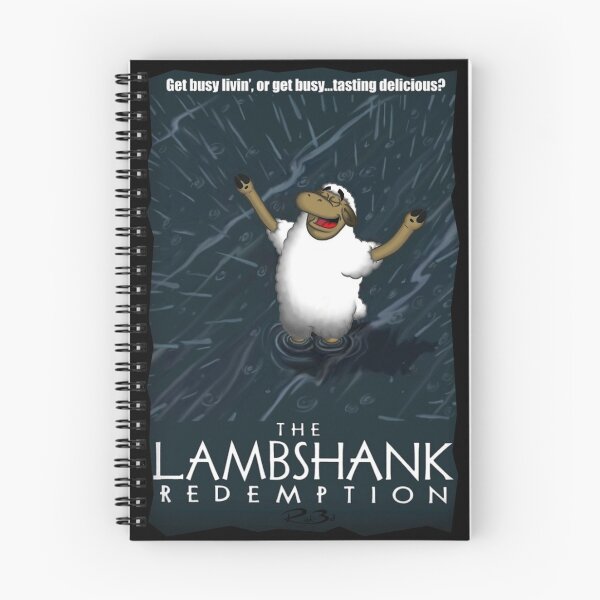 Item preview, The Lambshank Redemption / Shawshank Redemption joke / funny card designed and sold by mmadcomics.